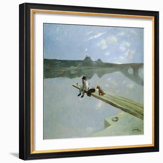 The Fisherman, 1884-Jean Louis Forain-Framed Giclee Print