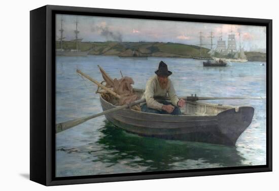 The Fisherman, 1888-89-Henry Scott Tuke-Framed Premier Image Canvas