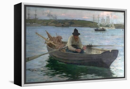 The Fisherman, 1888-89-Henry Scott Tuke-Framed Premier Image Canvas