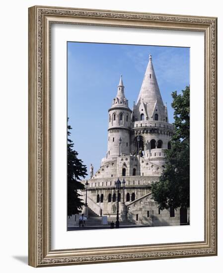 The Fisherman's Bastion in the Castle Area of Old Buda, Budapest, Hungary-R H Productions-Framed Photographic Print