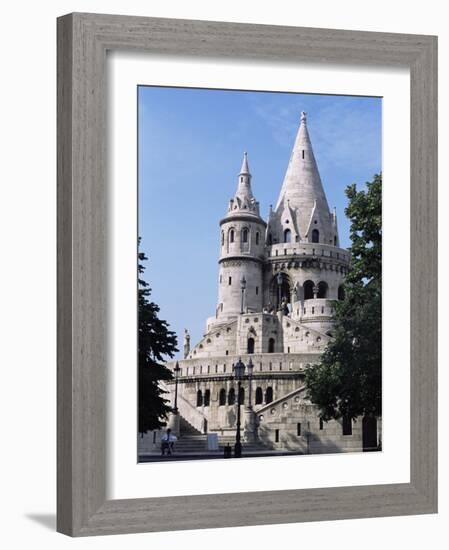 The Fisherman's Bastion in the Castle Area of Old Buda, Budapest, Hungary-R H Productions-Framed Photographic Print