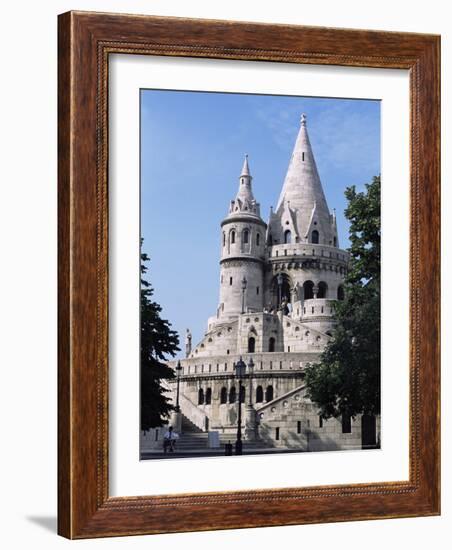 The Fisherman's Bastion in the Castle Area of Old Buda, Budapest, Hungary-R H Productions-Framed Photographic Print