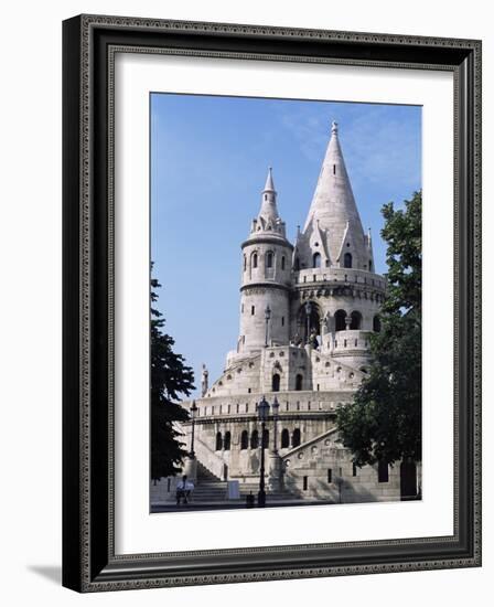 The Fisherman's Bastion in the Castle Area of Old Buda, Budapest, Hungary-R H Productions-Framed Photographic Print