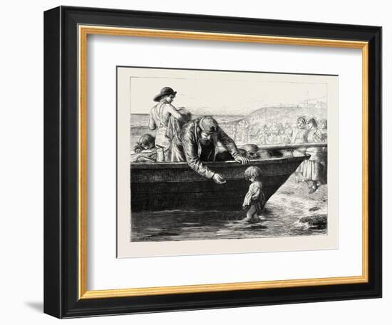The Fisherman's Darling-John Dawson Watson-Framed Giclee Print