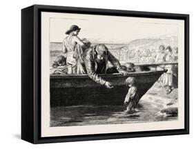 The Fisherman's Darling-John Dawson Watson-Framed Premier Image Canvas
