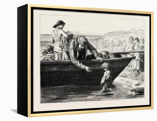 The Fisherman's Darling-John Dawson Watson-Framed Premier Image Canvas