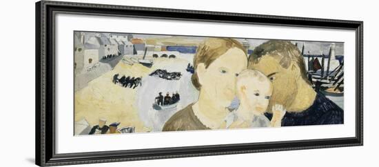 The Fisherman's Farewell-Christopher Wood-Framed Giclee Print