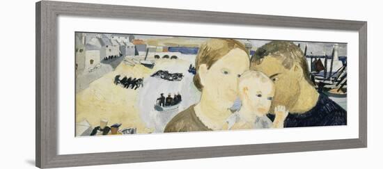 The Fisherman's Farewell-Christopher Wood-Framed Giclee Print