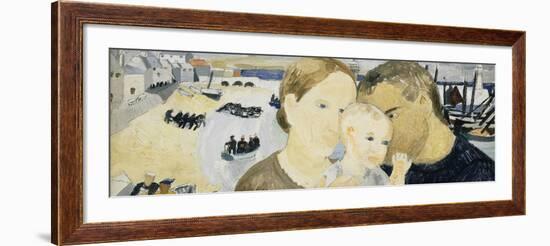 The Fisherman's Farewell-Christopher Wood-Framed Giclee Print