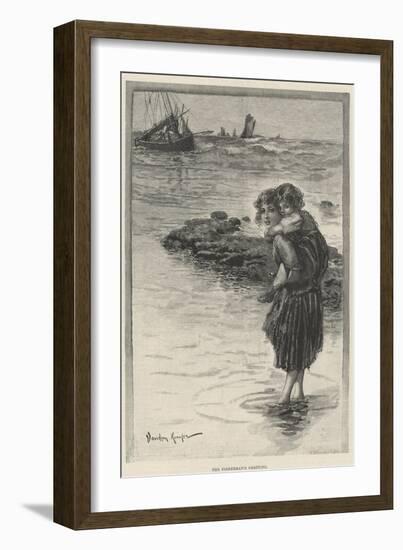 The Fisherman's Greeting-Davidson Knowles-Framed Giclee Print