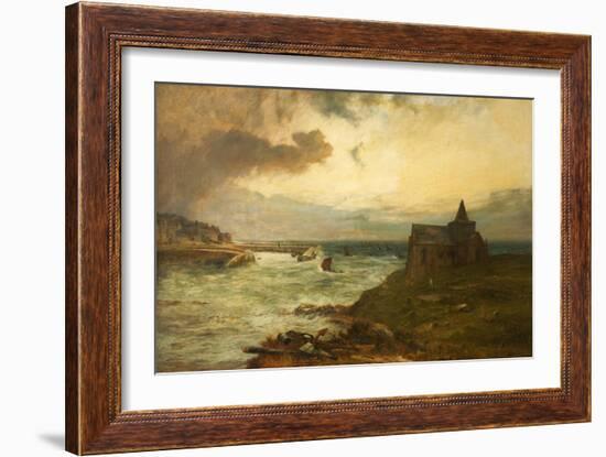 The Fisherman's Haven, St Monans, Fifeshire, 1872-John MacWhirter-Framed Giclee Print