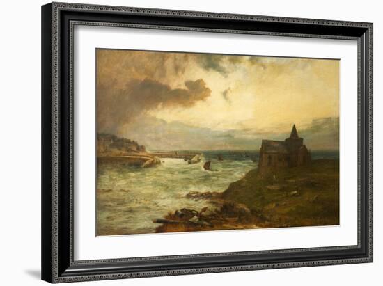 The Fisherman's Haven, St Monans, Fifeshire, 1872-John MacWhirter-Framed Giclee Print