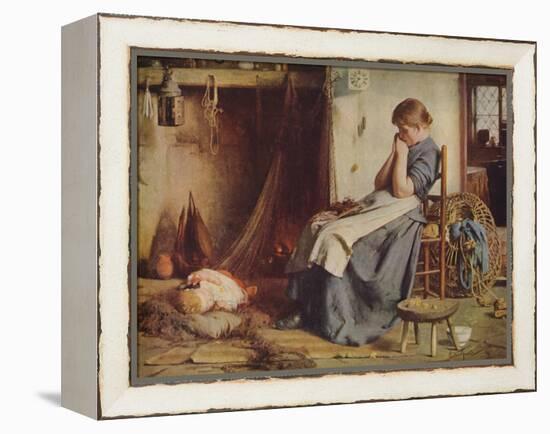 'The Fisherman's Wife', 1885 (c1940)-Arthur Hacker-Framed Premier Image Canvas