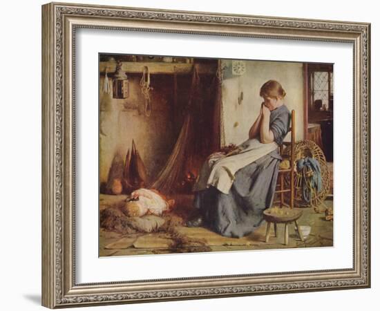 'The Fisherman's Wife', 1885 (c1940)-Arthur Hacker-Framed Giclee Print