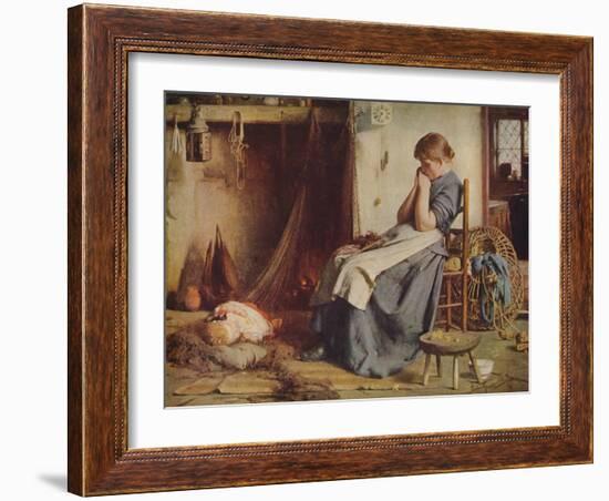 'The Fisherman's Wife', 1885 (c1940)-Arthur Hacker-Framed Giclee Print