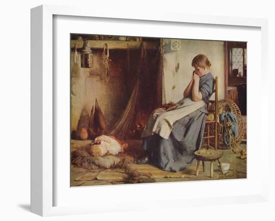 'The Fisherman's Wife', 1885 (c1940)-Arthur Hacker-Framed Giclee Print