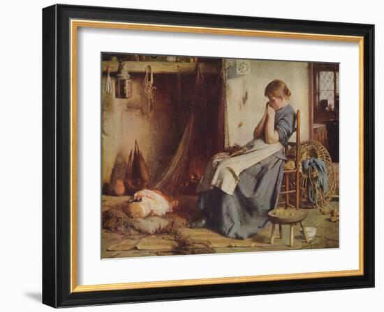 'The Fisherman's Wife', 1885 (c1940)-Arthur Hacker-Framed Giclee Print