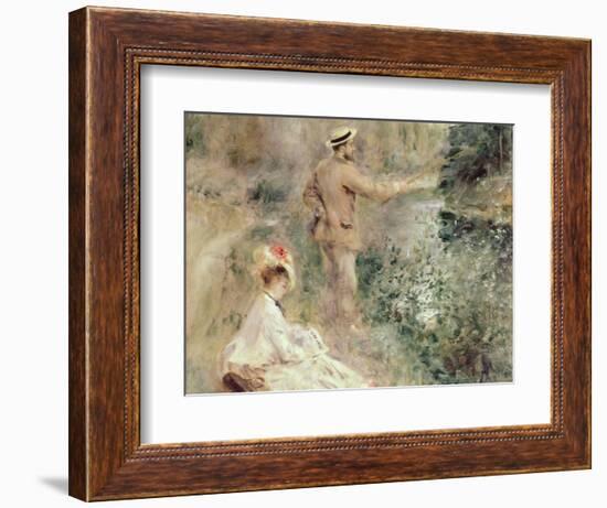 The Fisherman-Pierre-Auguste Renoir-Framed Giclee Print