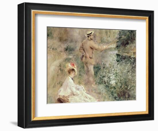 The Fisherman-Pierre-Auguste Renoir-Framed Giclee Print