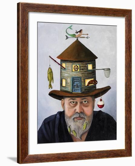 The Fisherman-Leah Saulnier-Framed Giclee Print