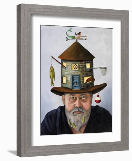 The Fisherman-Leah Saulnier-Framed Giclee Print