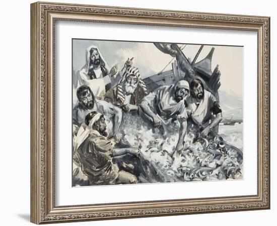 The Fishers of Men-McConnell-Framed Giclee Print