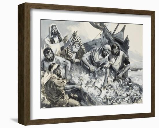 The Fishers of Men-McConnell-Framed Giclee Print