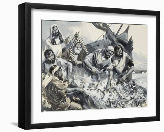 The Fishers of Men-McConnell-Framed Giclee Print