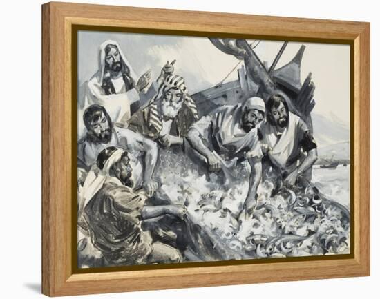 The Fishers of Men-McConnell-Framed Premier Image Canvas