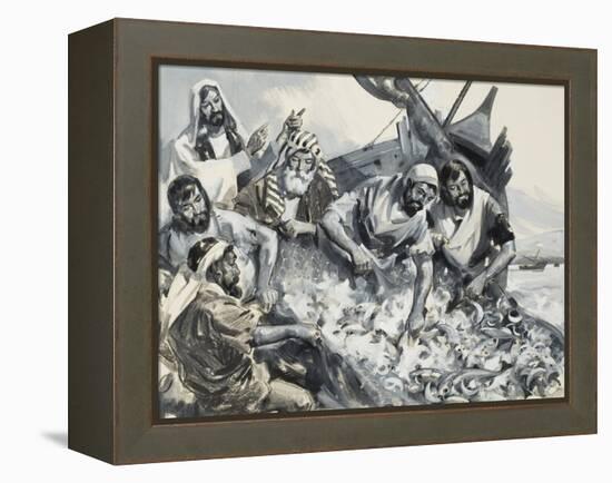 The Fishers of Men-McConnell-Framed Premier Image Canvas