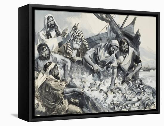 The Fishers of Men-McConnell-Framed Premier Image Canvas