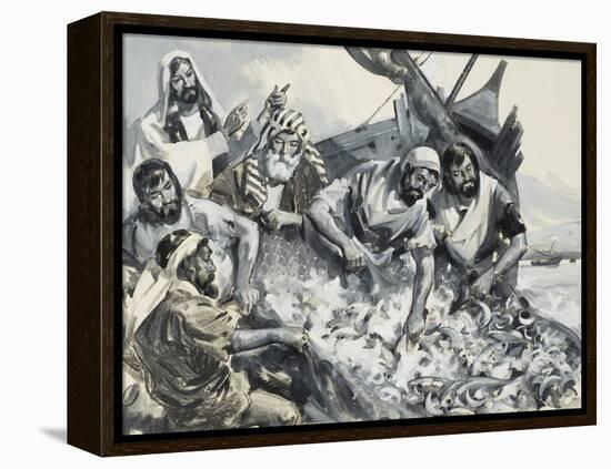 The Fishers of Men-McConnell-Framed Premier Image Canvas