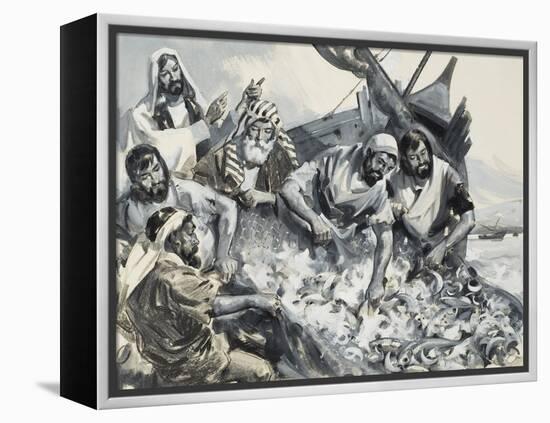 The Fishers of Men-McConnell-Framed Premier Image Canvas