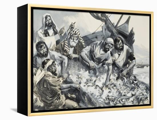 The Fishers of Men-McConnell-Framed Premier Image Canvas