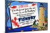 The Fishery-Curt Teich & Company-Mounted Art Print