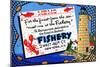 The Fishery-Curt Teich & Company-Mounted Art Print