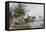 The Fishing Expedition-Johann Mari Henri Ten Kate-Framed Premier Image Canvas