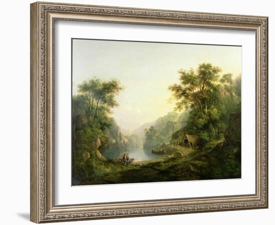 The Fishing Party, Loch Katrine, Scotland-Alexander Nasmyth-Framed Giclee Print