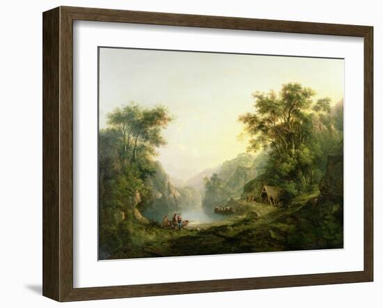 The Fishing Party, Loch Katrine, Scotland-Alexander Nasmyth-Framed Giclee Print