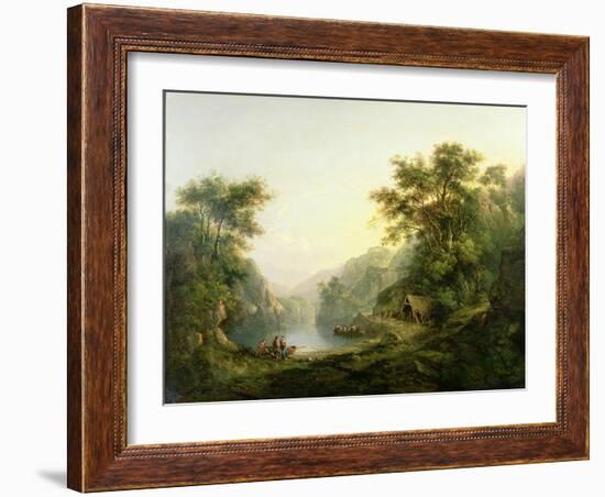 The Fishing Party, Loch Katrine, Scotland-Alexander Nasmyth-Framed Giclee Print