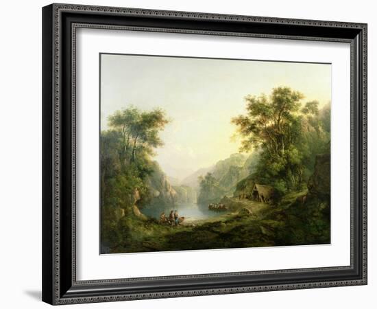 The Fishing Party, Loch Katrine, Scotland-Alexander Nasmyth-Framed Giclee Print