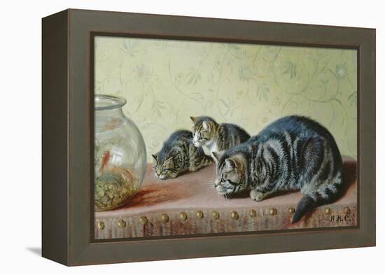 The Fishing Party-Horatio Henry Couldery-Framed Premier Image Canvas