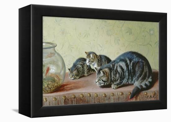 The Fishing Party-Horatio Henry Couldery-Framed Premier Image Canvas
