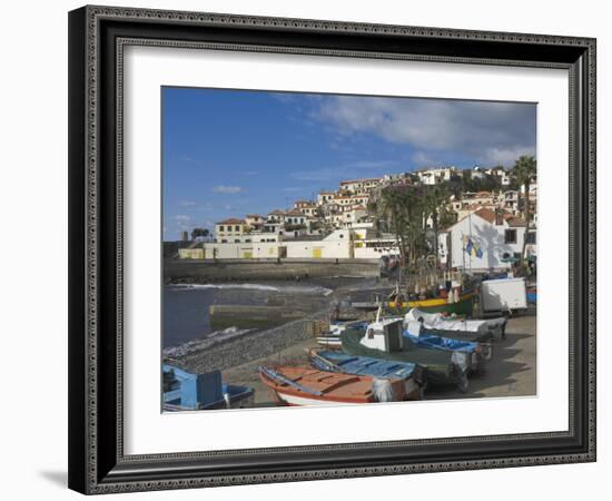 The Fishing Village of Camara De Lobos, a Favourite of Sir Winston Churchill, Madeira, Portugal, At-James Emmerson-Framed Photographic Print