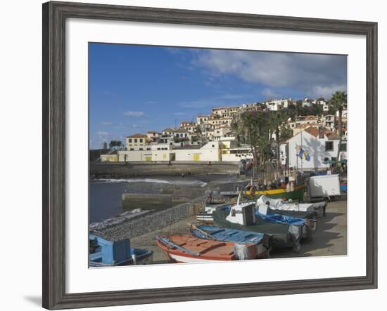 The Fishing Village of Camara De Lobos, a Favourite of Sir Winston Churchill, Madeira, Portugal, At-James Emmerson-Framed Photographic Print