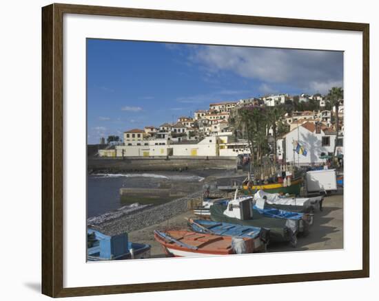 The Fishing Village of Camara De Lobos, a Favourite of Sir Winston Churchill, Madeira, Portugal, At-James Emmerson-Framed Photographic Print