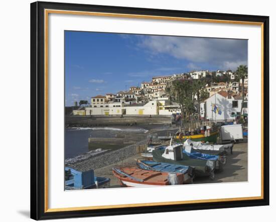 The Fishing Village of Camara De Lobos, a Favourite of Sir Winston Churchill, Madeira, Portugal, At-James Emmerson-Framed Photographic Print