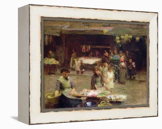 The Fishmarket, Patrick Street, 1893-Walter Frederick Osborne-Framed Premier Image Canvas