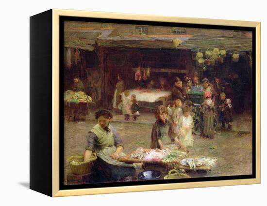 The Fishmarket, Patrick Street, 1893-Walter Frederick Osborne-Framed Premier Image Canvas