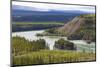 The Five Finger Rapids and the Yukon River, Yukon Territory, Canada, North America-Miles Ertman-Mounted Photographic Print